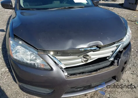 2015 Nissan Sentra Fe+ S/S/Sl/Sr/Sv from USA, damaged, VIN 3N1AB7AP0FL638329